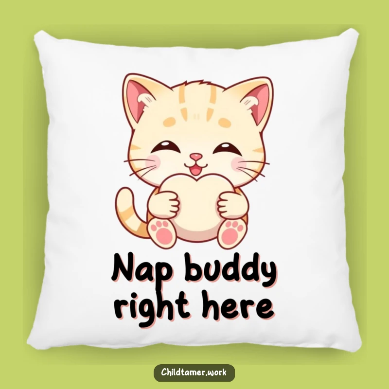 Funny Kitten Comfort Pillow: Soft Kitty Hugging Toy, Cozy & Cute Decor Gift