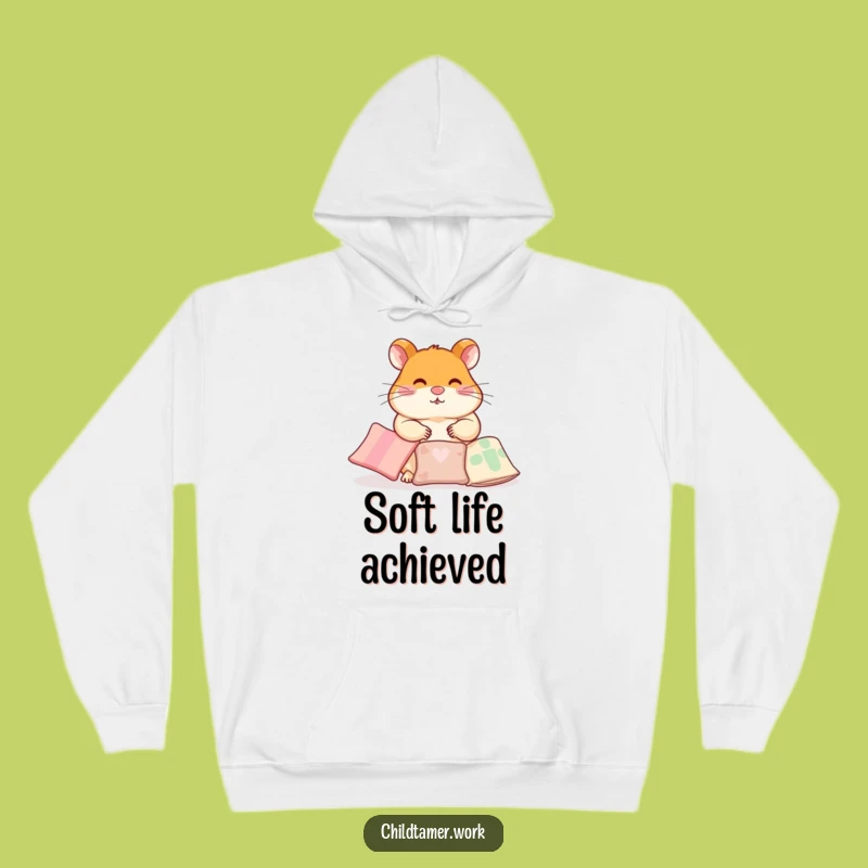 Funny Hamster Hoodie: Diligent Arranger, Cozy Comfort & Hilarious Style