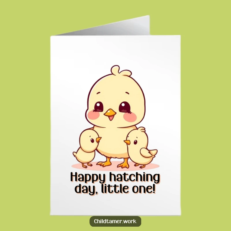 Free Printable Chick Birthday Card: Cheerful Pals Celebrate - Downloadable Gift